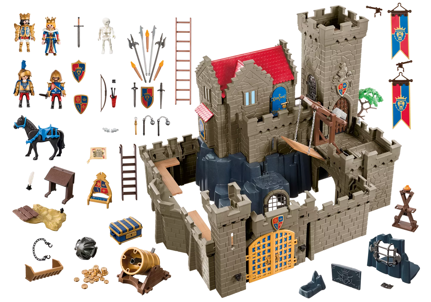 Playmobil 6000 Knights Königsburg der Löwenritter - plegobil