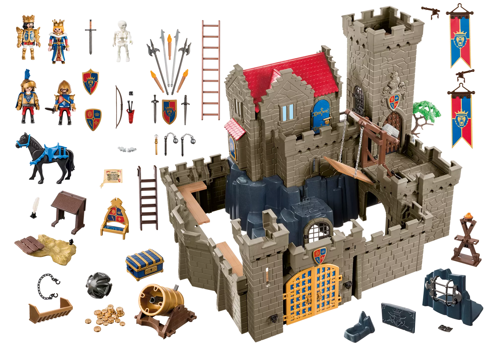 Playmobil 6000 Knights Königsburg der Löwenritter - plegobil