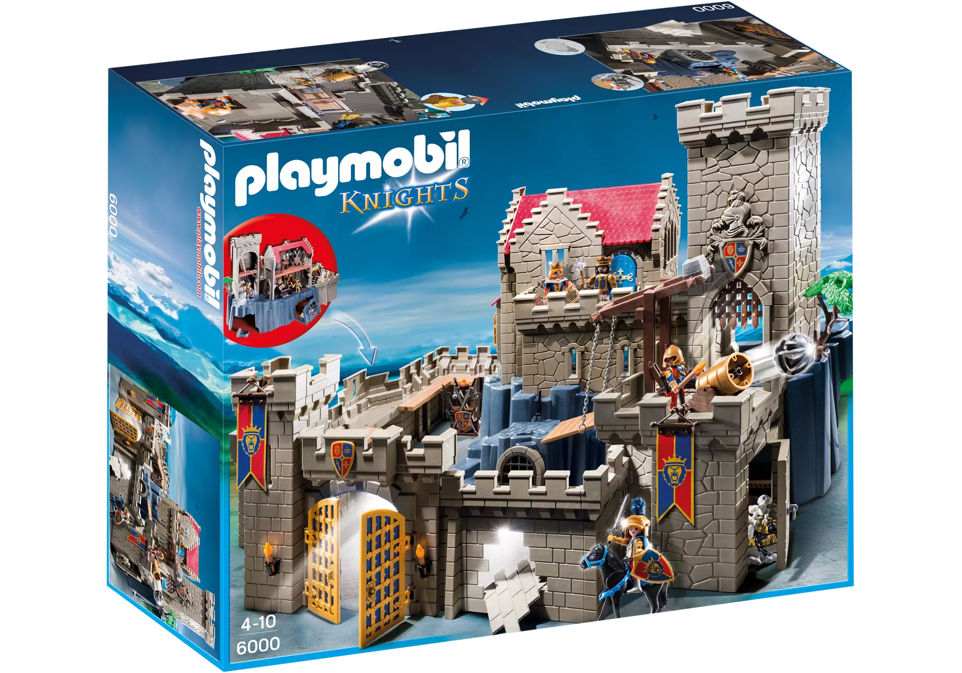 Playmobil 6000 Knights Königsburg der Löwenritter - plegobil