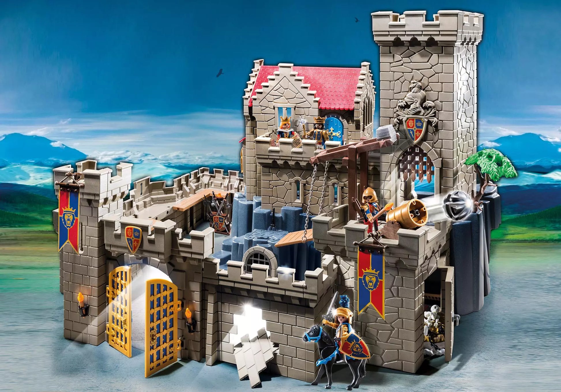 Playmobil 6000 Knights Königsburg der Löwenritter - plegobil