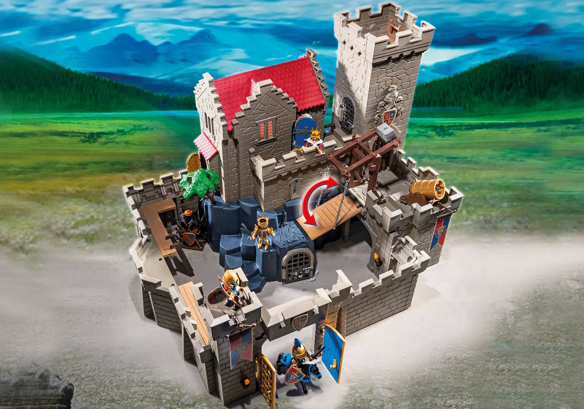 Playmobil 6000 Knights Königsburg der Löwenritter - plegobil