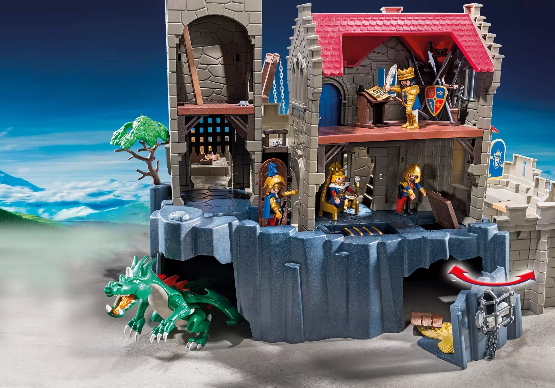 Playmobil 6000 Knights Königsburg der Löwenritter - plegobil