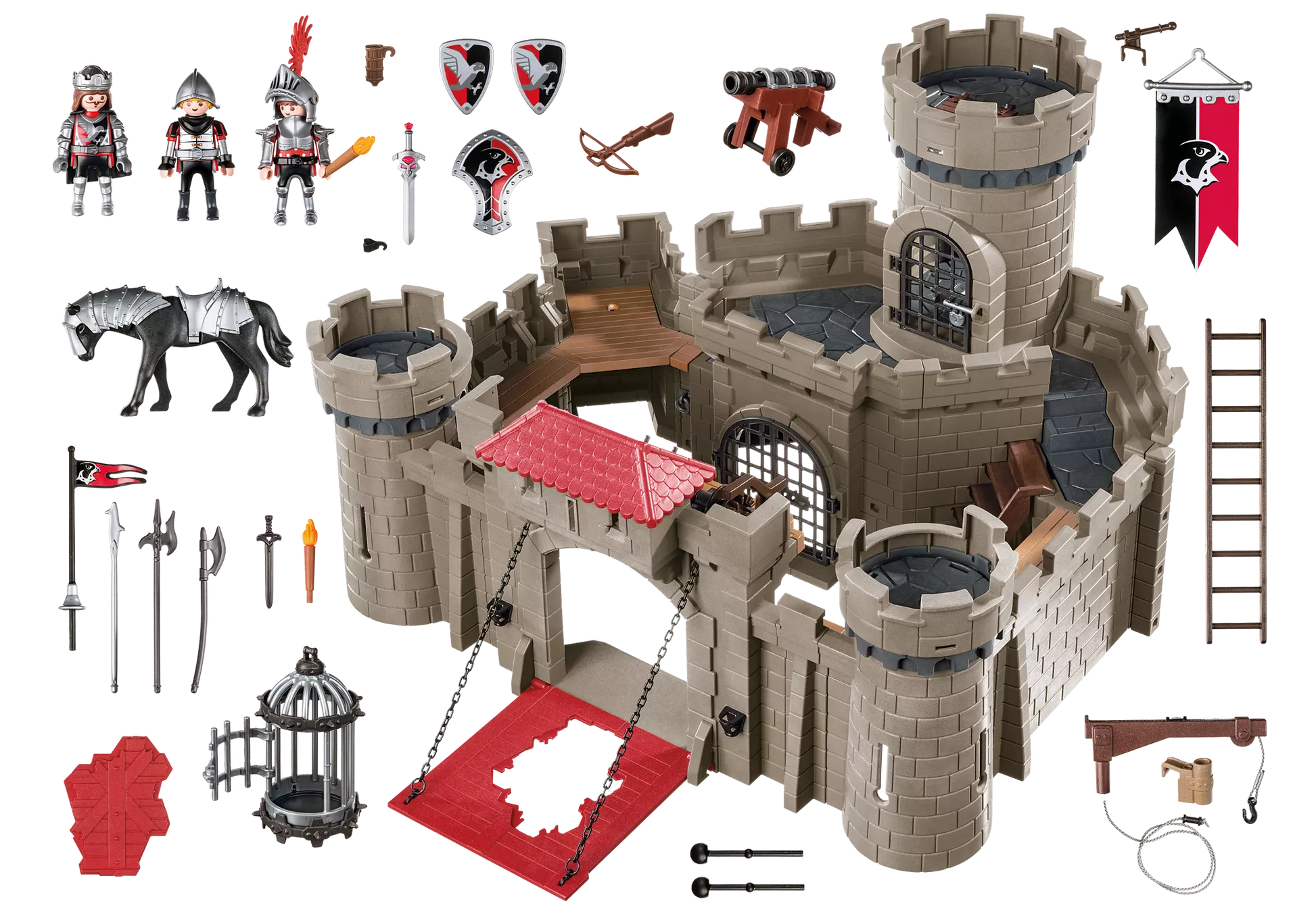 Playmobil 6001 Knights Falkenritterburg - plegobil