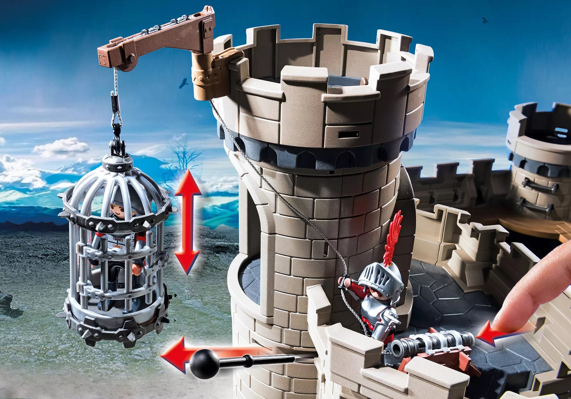 Playmobil 6001 Knights Falkenritterburg - plegobil