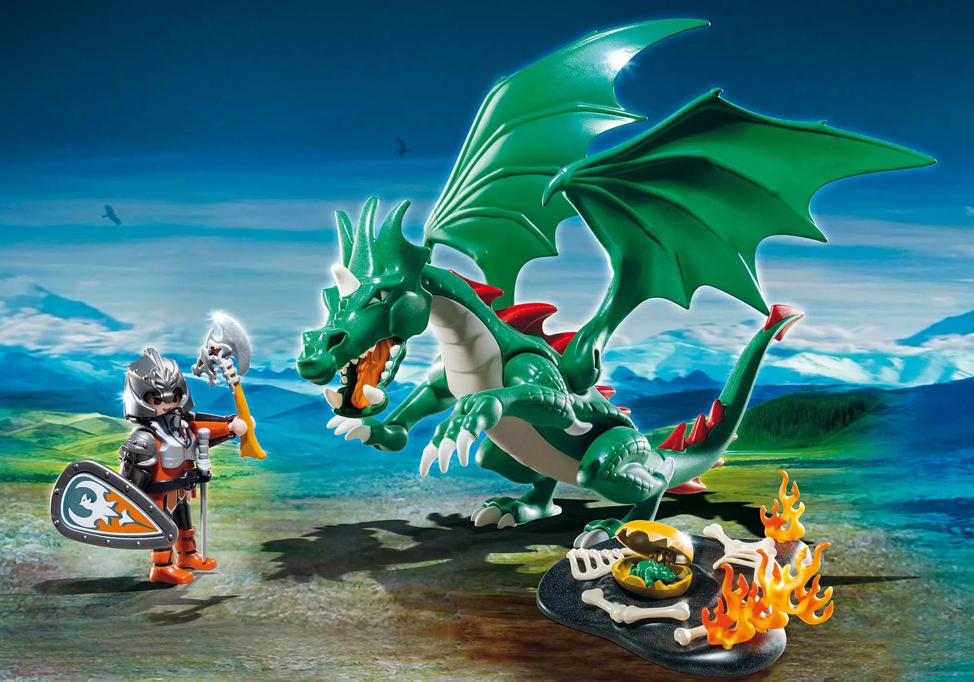 Playmobil 6003 Knights Großer Burgdrache - plegobil