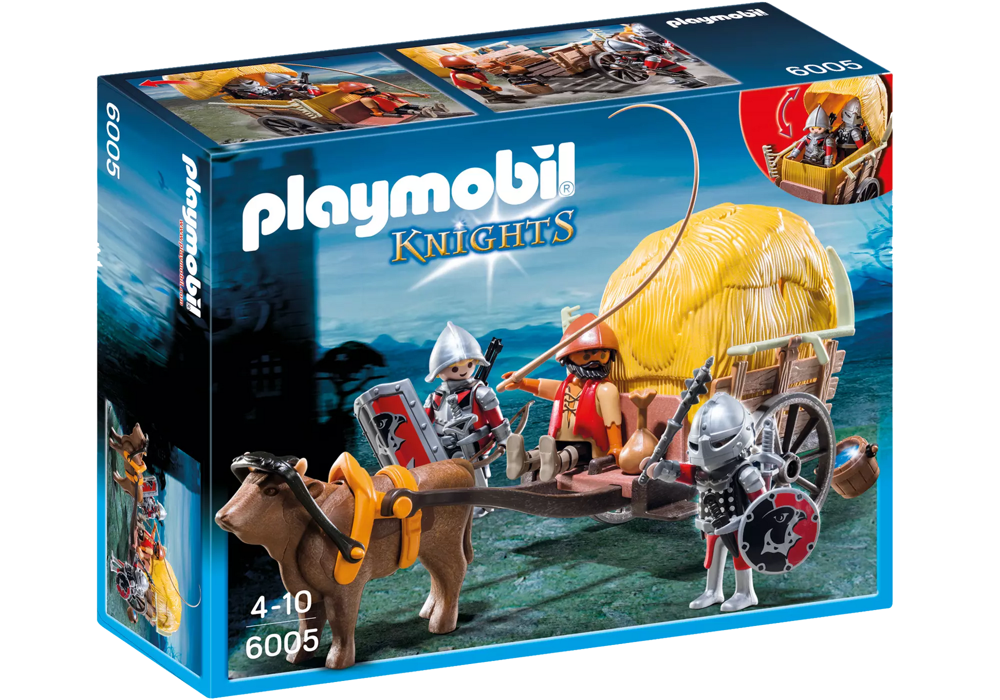 Playmobil 6005 Knights Tarnkutsche der Falkenritter - plegobil