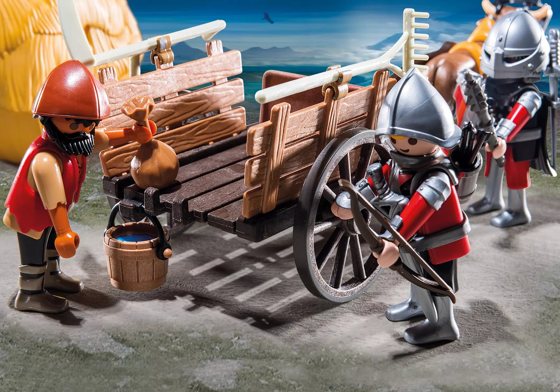 Playmobil 6005 Knights Tarnkutsche der Falkenritter - plegobil