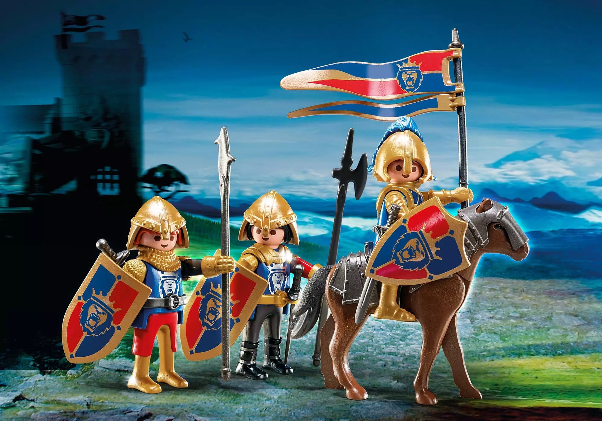 Playmobil 6006 Knights Spähtrupp der Löwenritter - plegobil