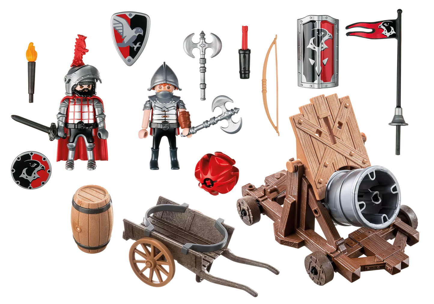 Playmobil 6038 Knights Riesenkanone der Falkenritter - plegobil