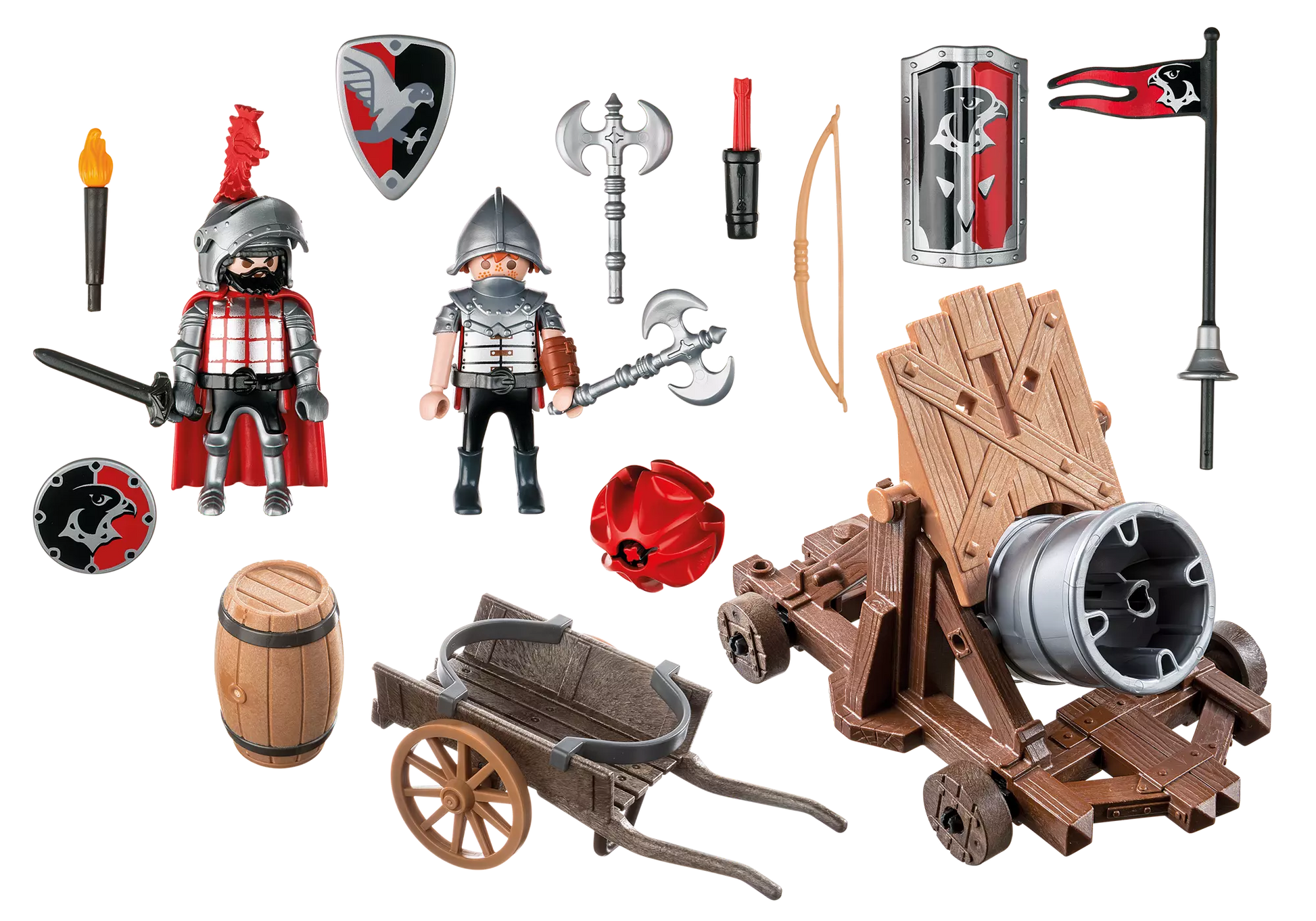 Playmobil 6038 Knights Riesenkanone der Falkenritter - plegobil