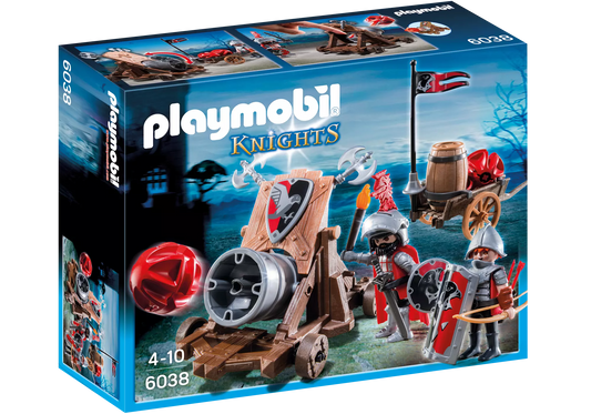 Playmobil 6038 Knights Riesenkanone der Falkenritter - plegobil