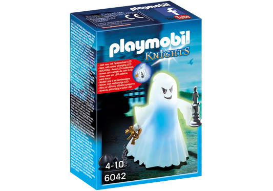 Playmobil 6042 Knights Gespenst mit Farbwechsel-LED - plegobil