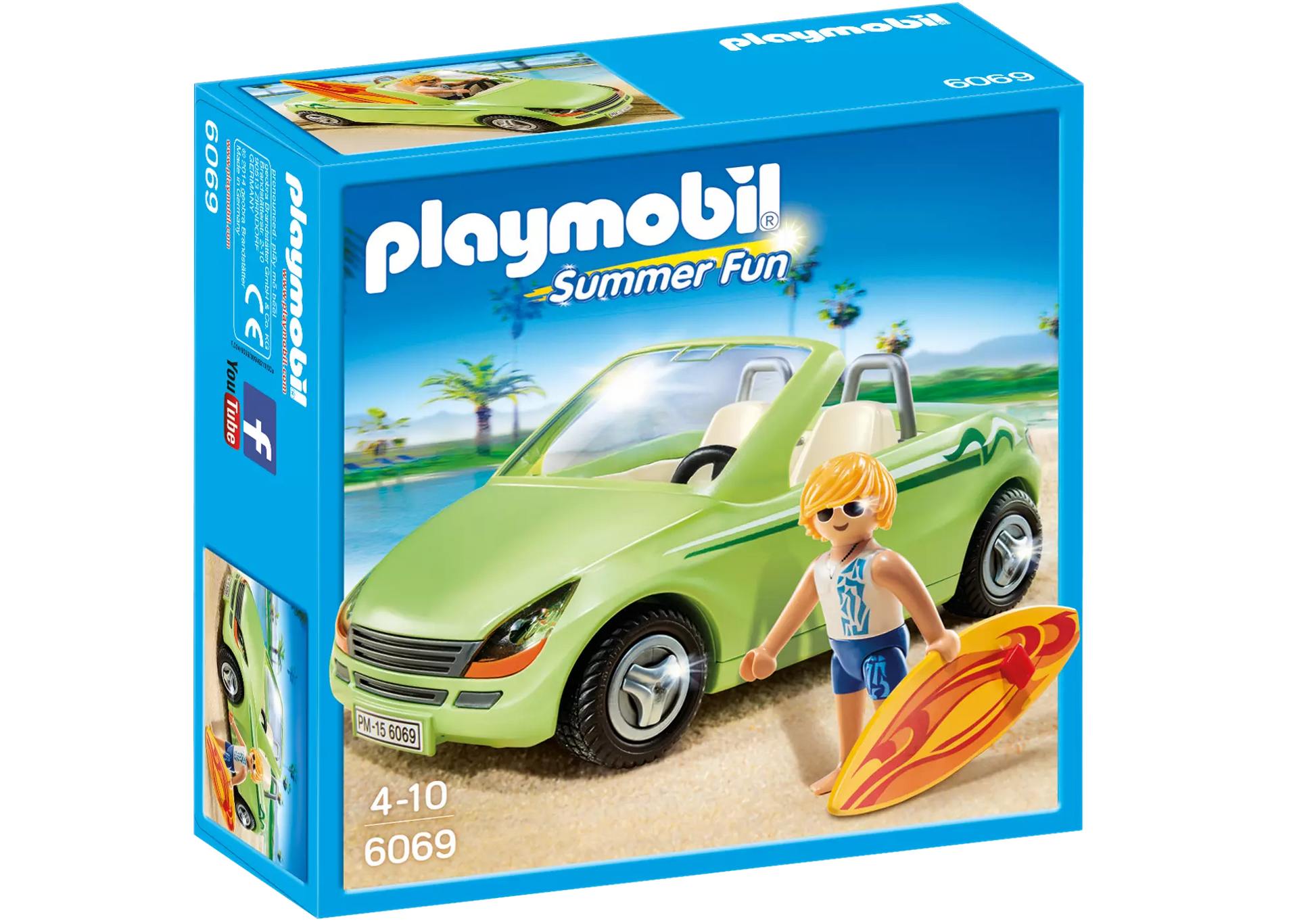 Playmobil 6069 Summer Fun Surf-Roadster - plegobil