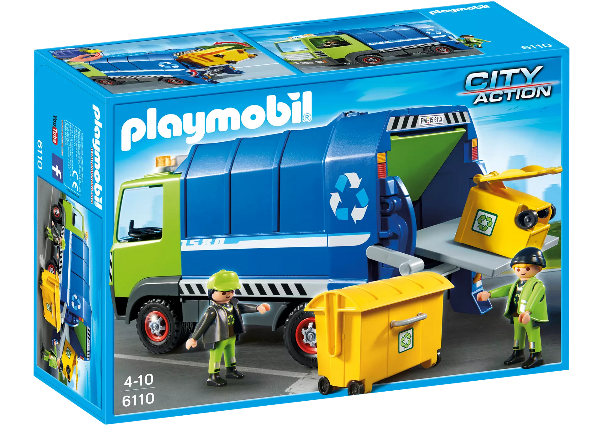 Playmobil 6110 City Action Recycling Truck - plegobil