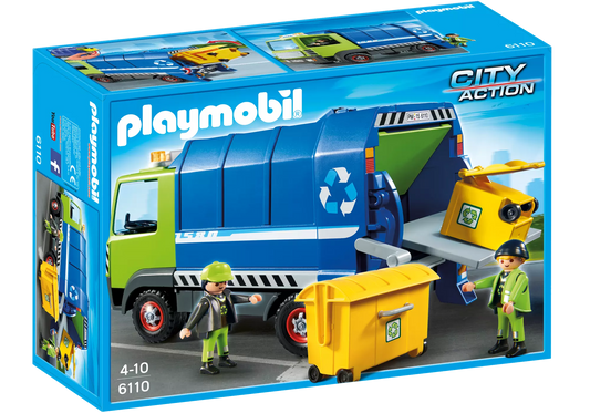 Playmobil 6110 City Action Recycling Truck - plegobil