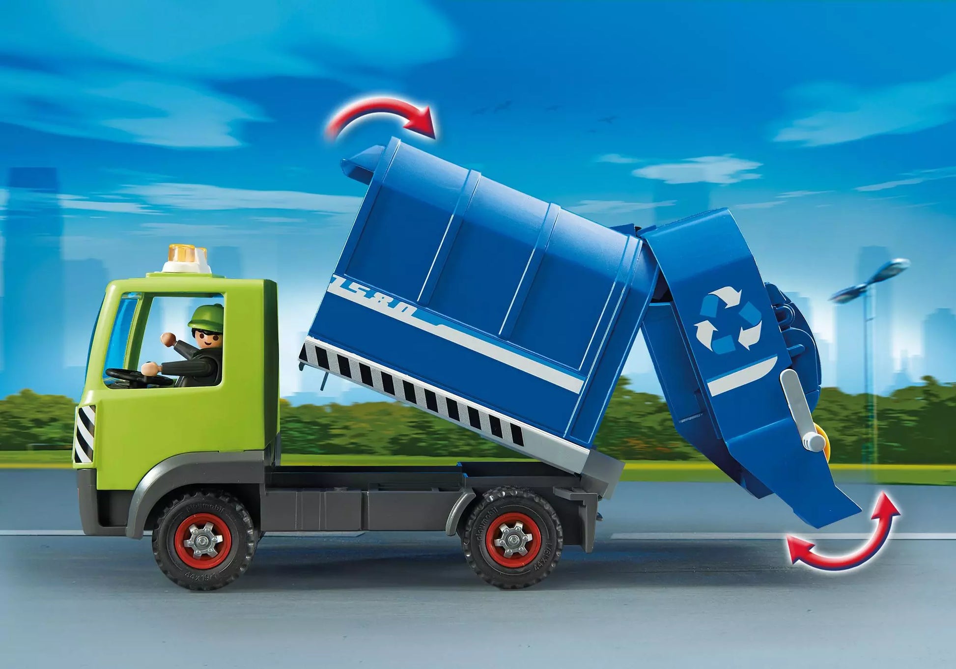 Playmobil 6110 City Action Recycling Truck - plegobil