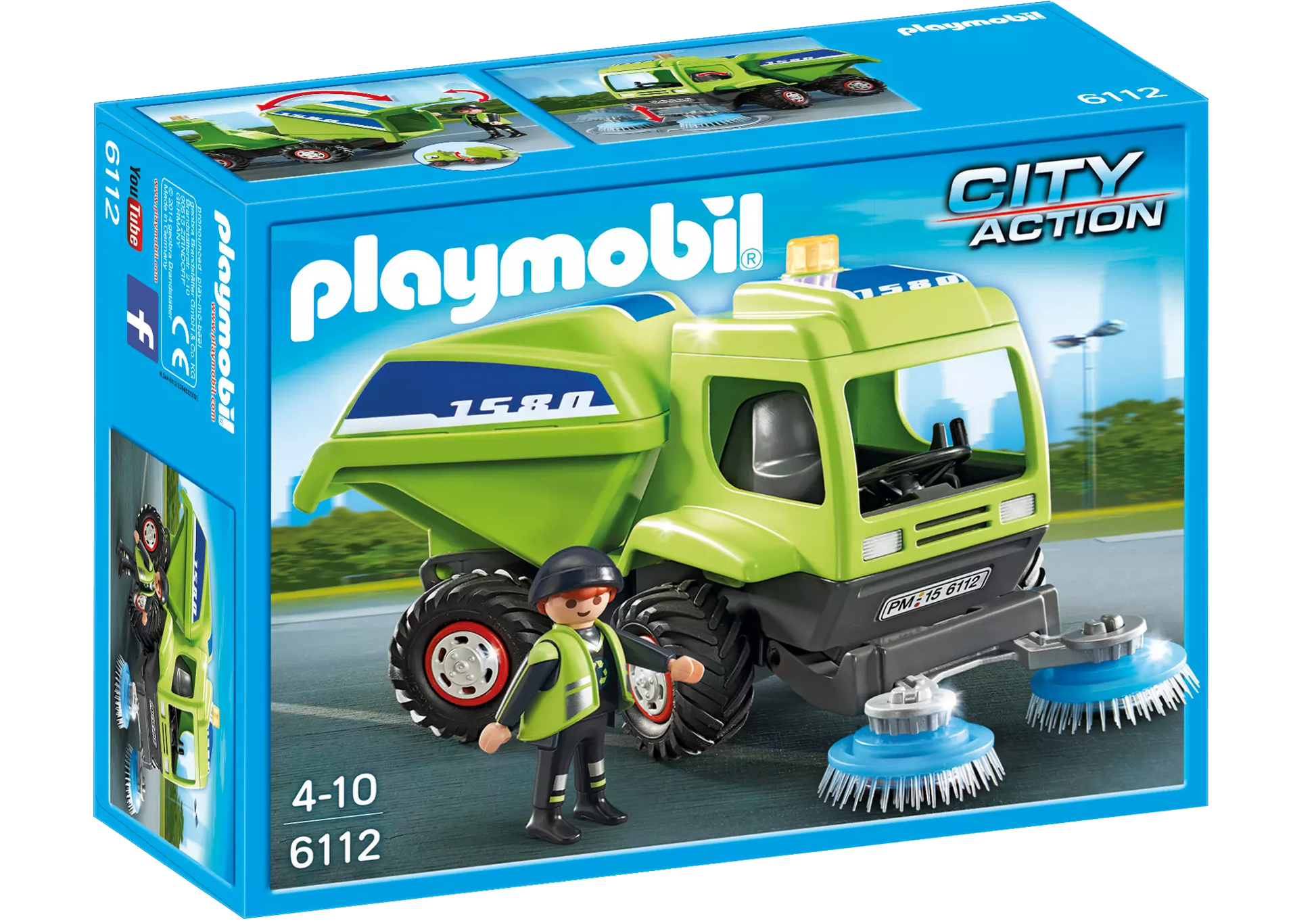 Playmobil 6112 City Action Kehrmaschine - plegobil