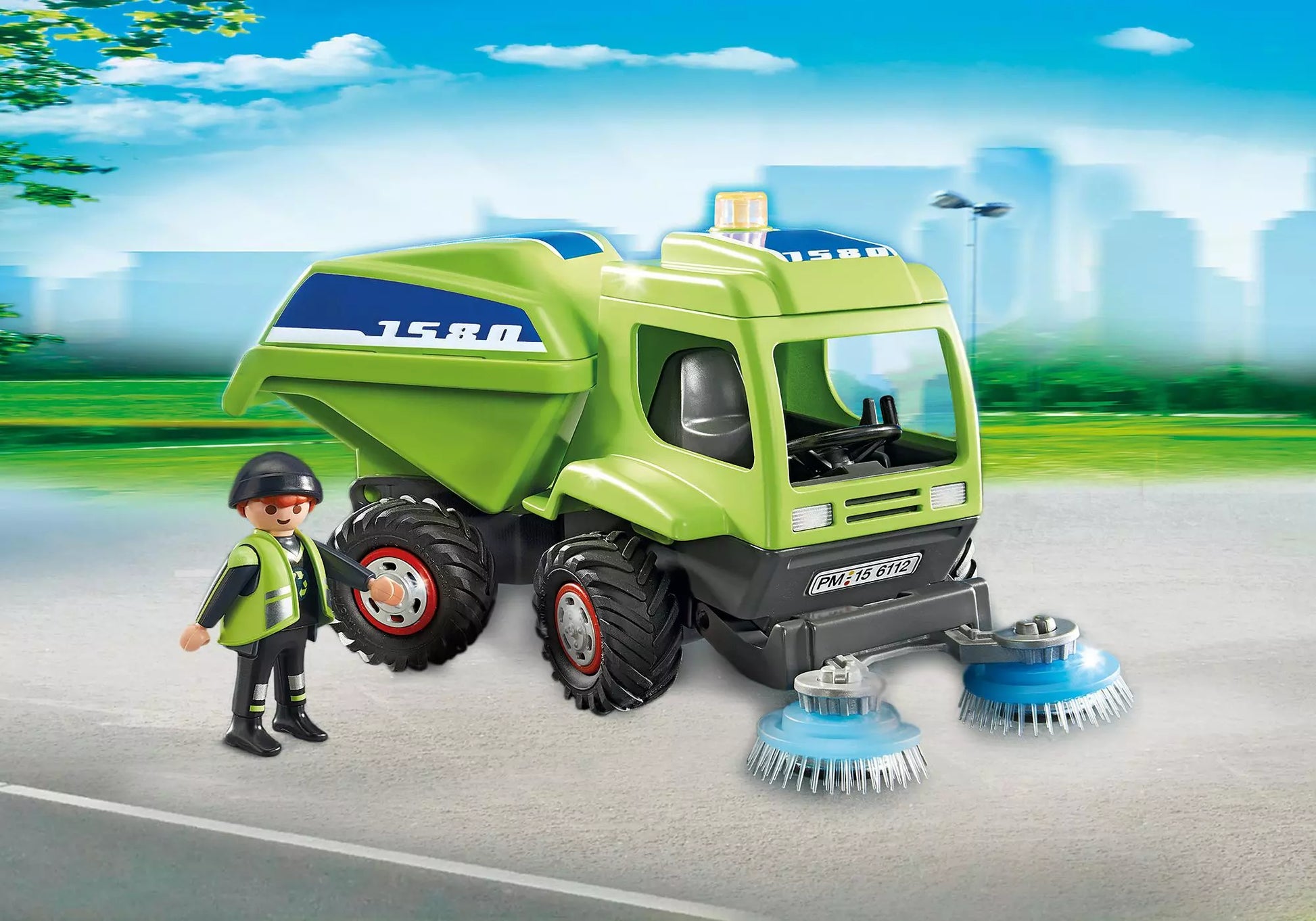 Playmobil 6112 City Action Kehrmaschine - plegobil