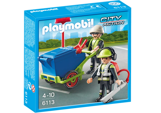 Playmobil 6113 City Action Stadtreinigungs-Team - plegobil