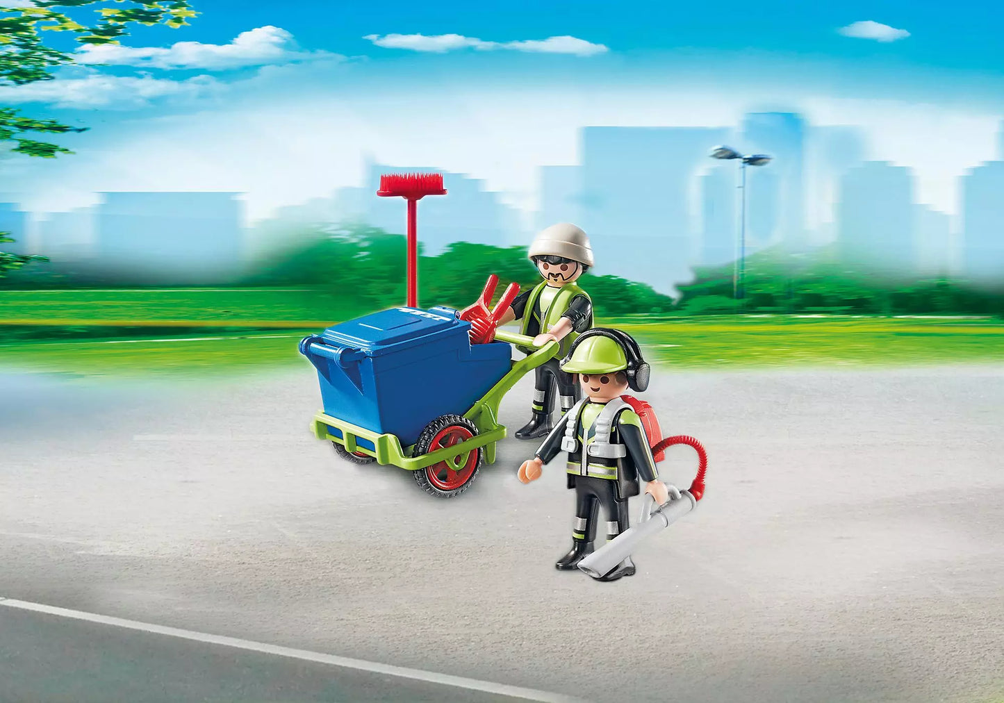 Playmobil 6113 City Action Stadtreinigungs-Team - plegobil