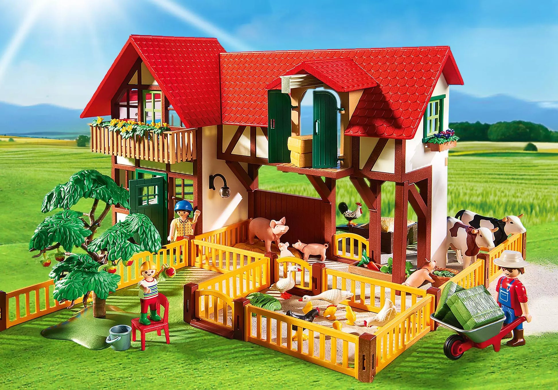 Playmobil 6120 Country Großer Bauernhof - plegobil