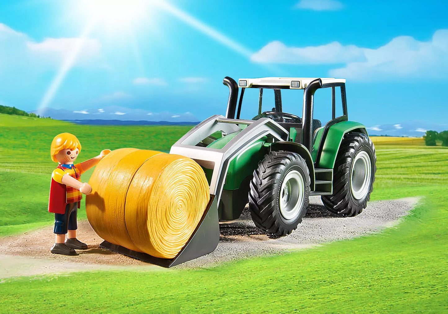 Playmobil 6130 Country Großer Traktor mit Anhänger - plegobil