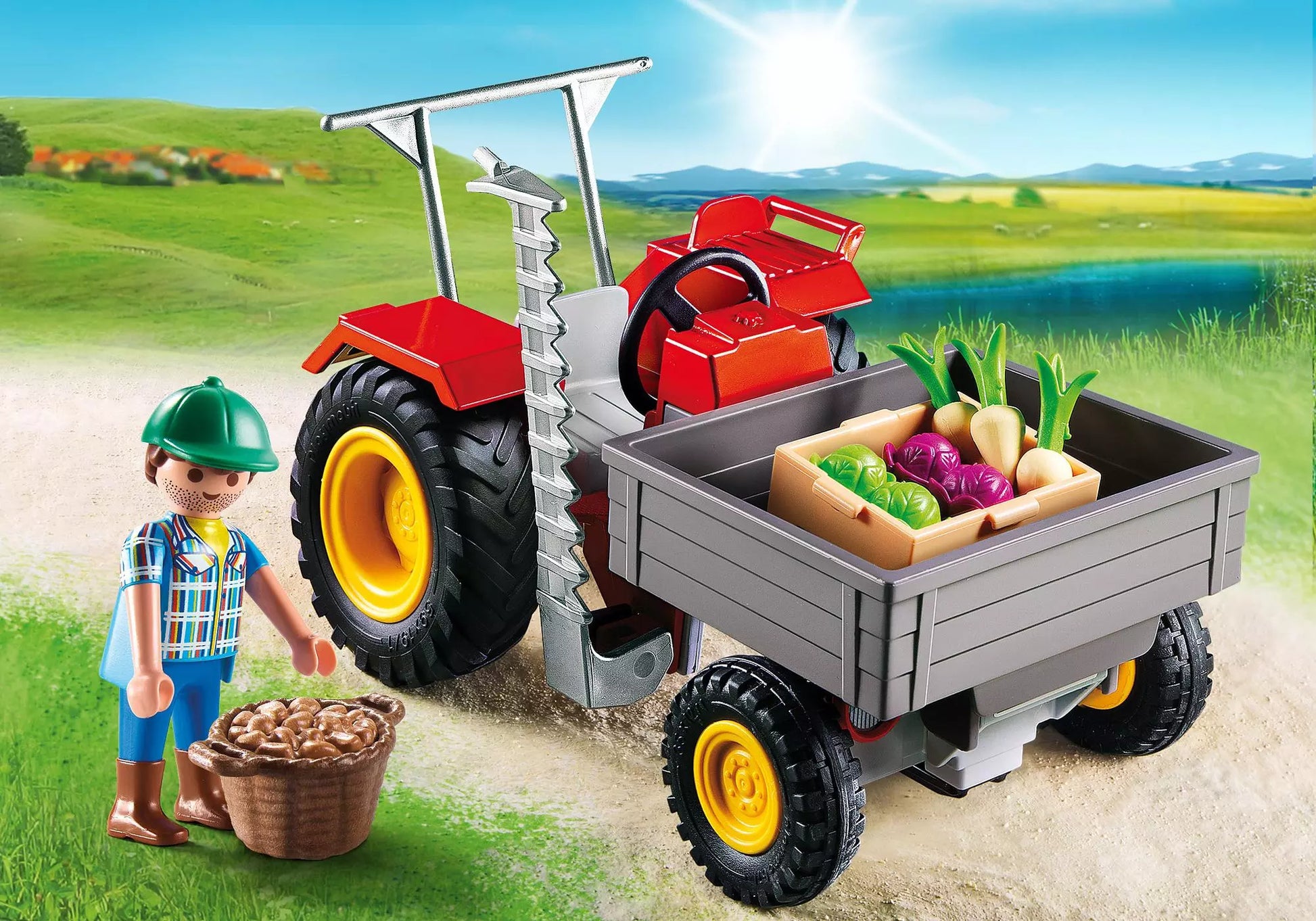 Playmobil 6131 Country Ladetraktor - plegobil