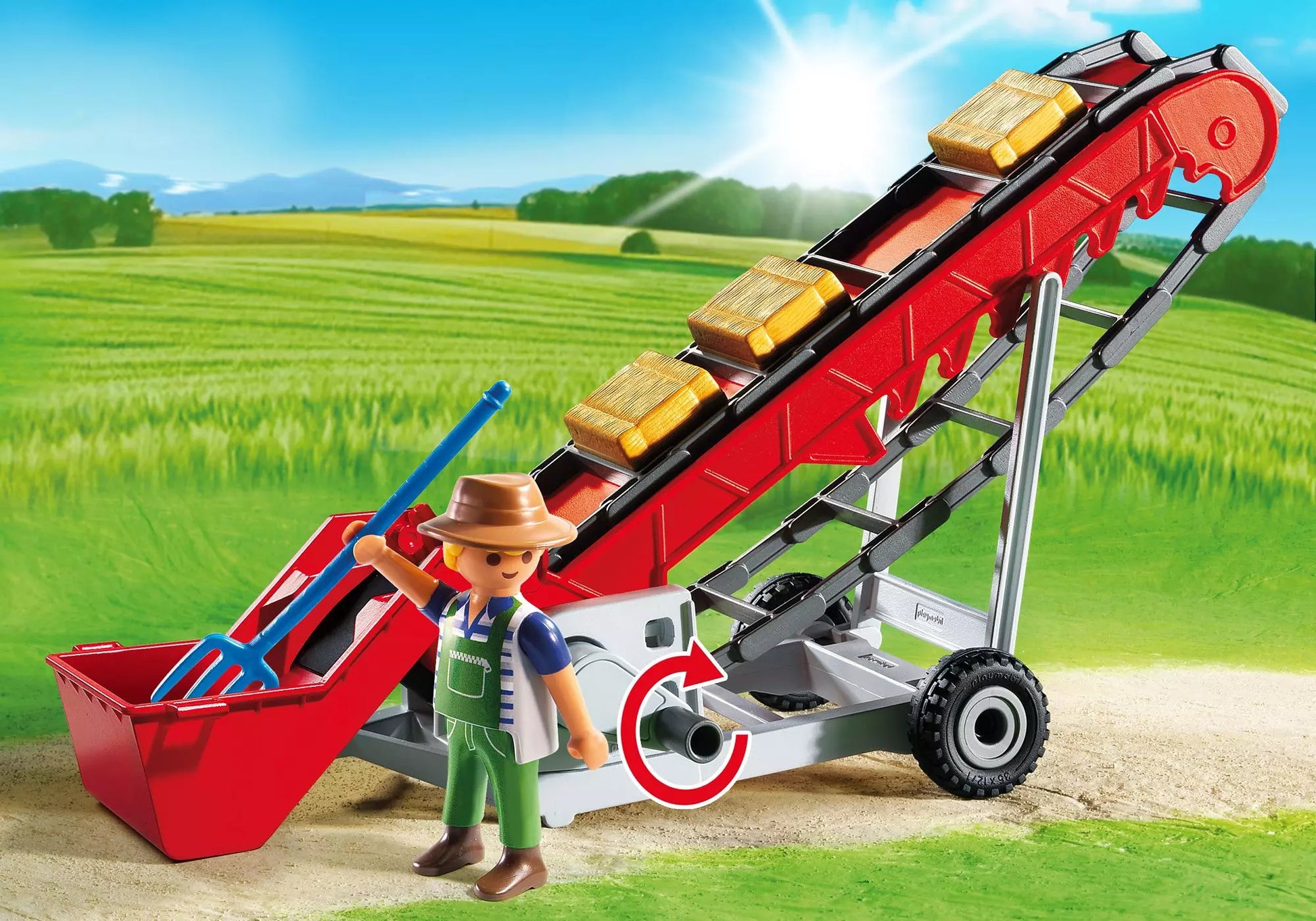 Playmobil 6132 Country Mobiles Förderband - plegobil