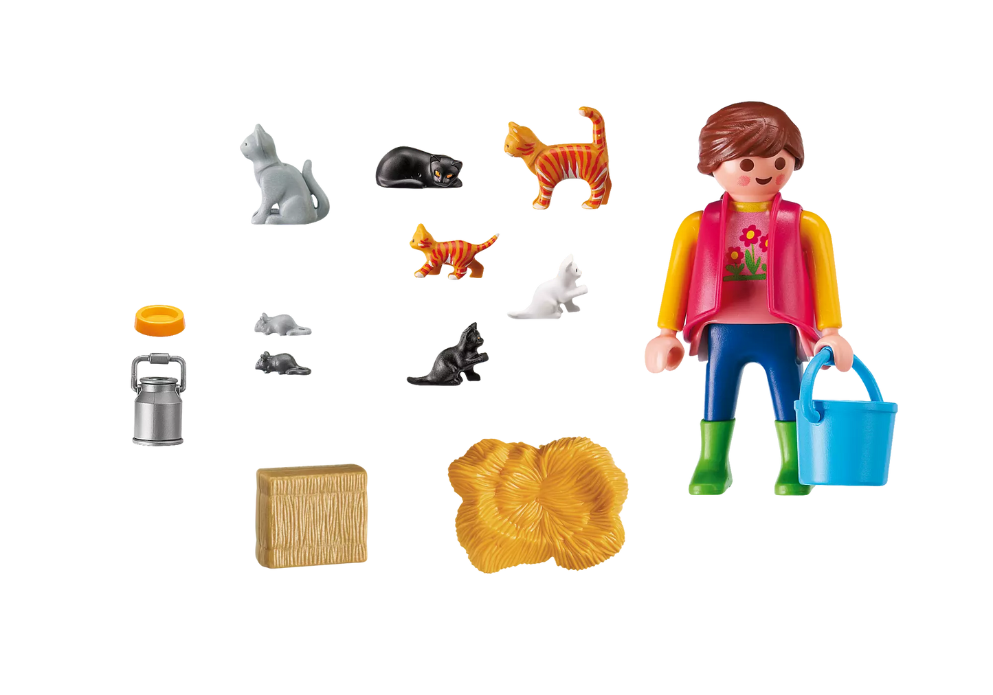 Playmobil 6139 Country Bunte Katzenfamilie - plegobil