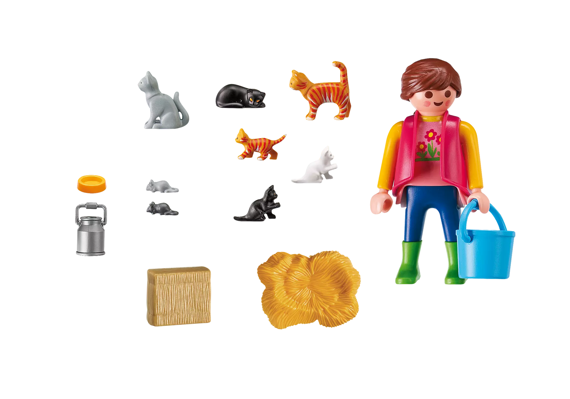 Playmobil 6139 Country Bunte Katzenfamilie - plegobil