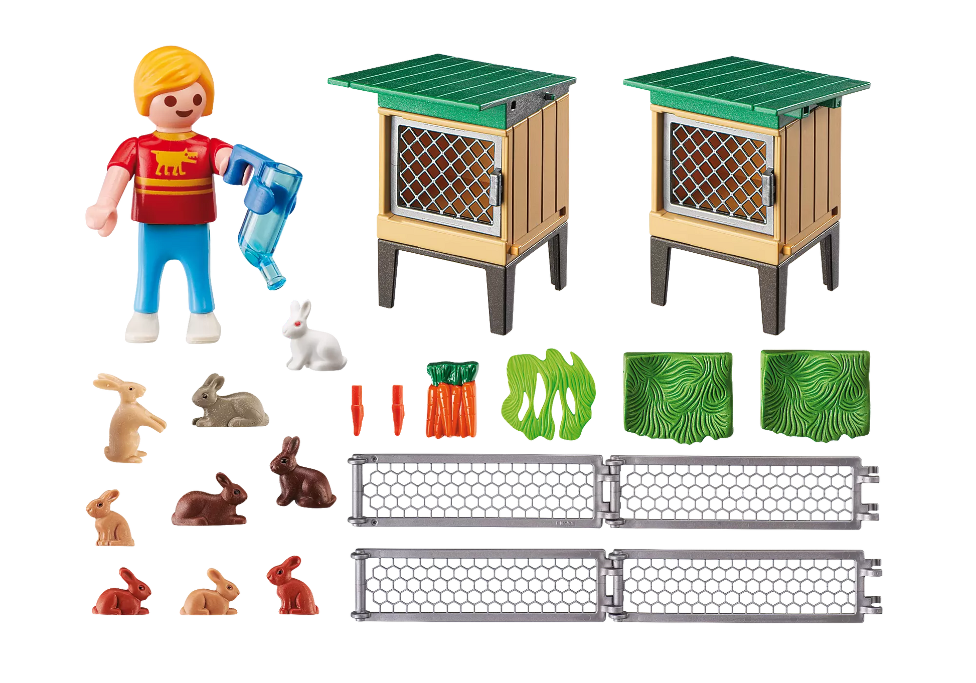 Playmobil 6140 Country Hasenstell mit Freigehege - plegobil