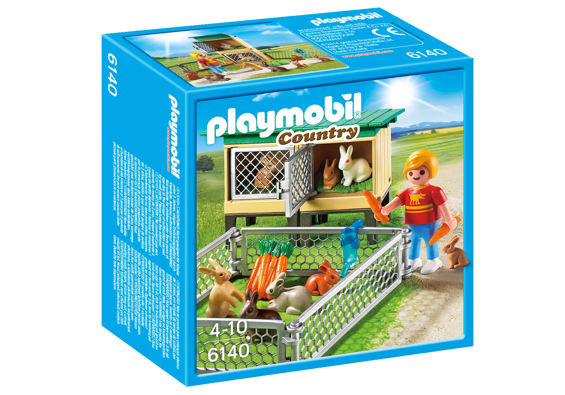 Playmobil 6140 Country Hasenstell mit Freigehege - plegobil