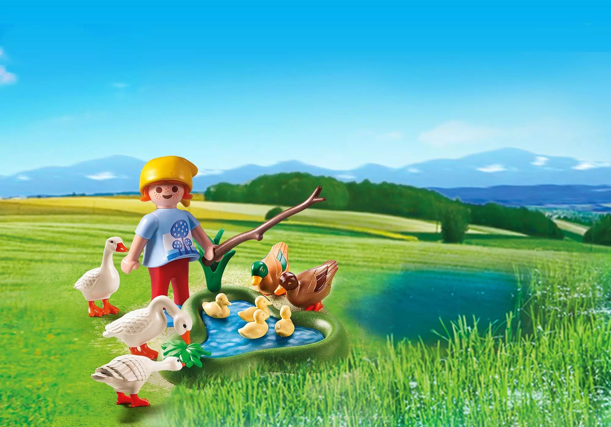 Playmobil 6141 Country Enten und Gänse am Teich - plegobil