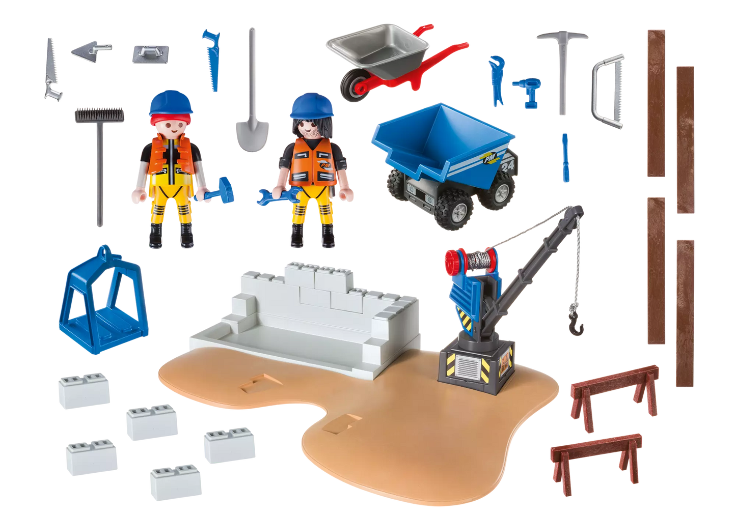 Playmobil 6144 City Action SuperSet Baustelle - plegobil