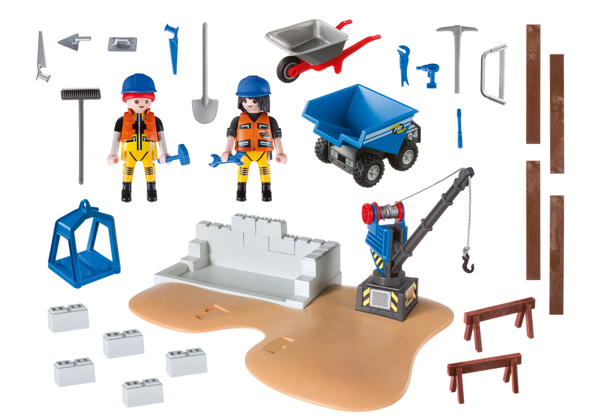 Playmobil 6144 City Action SuperSet Baustelle - plegobil