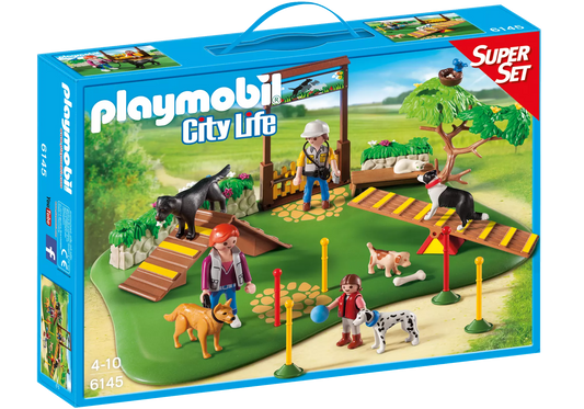 Playmobil 6145 City Life Super Set Hundeschule - plegobil