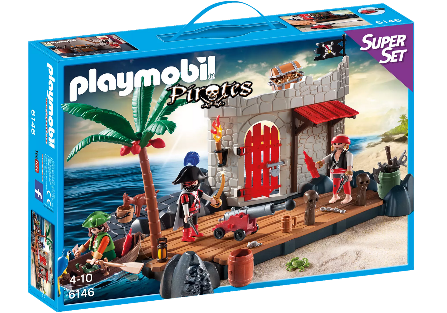 Playmobil 6146 Pirates Super Set Piratenfestung - plegobil