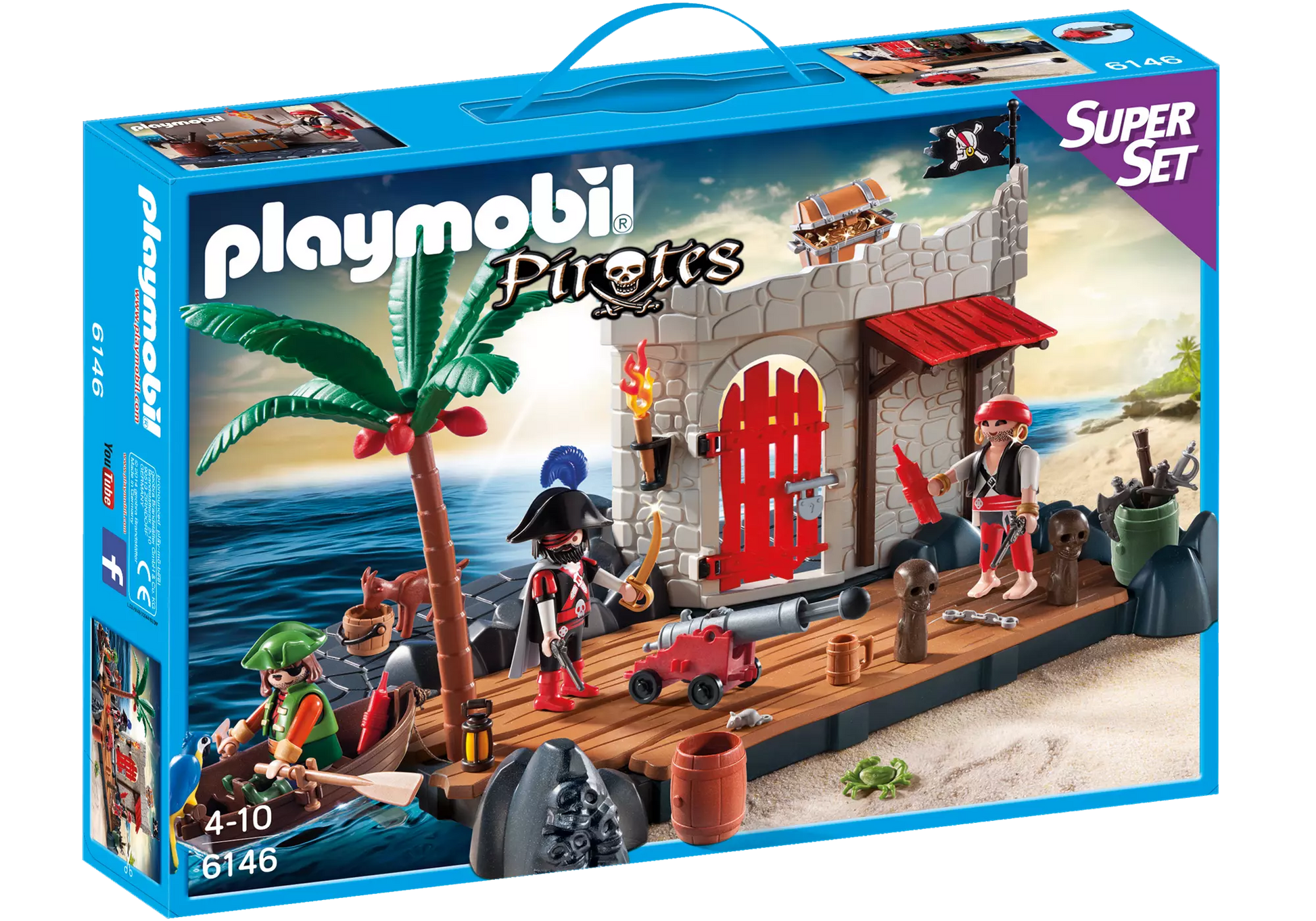 Playmobil 6146 Pirates Super Set Piratenfestung - plegobil