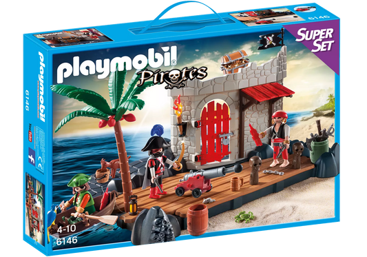 Playmobil 6146 Pirates Super Set Piratenfestung - plegobil