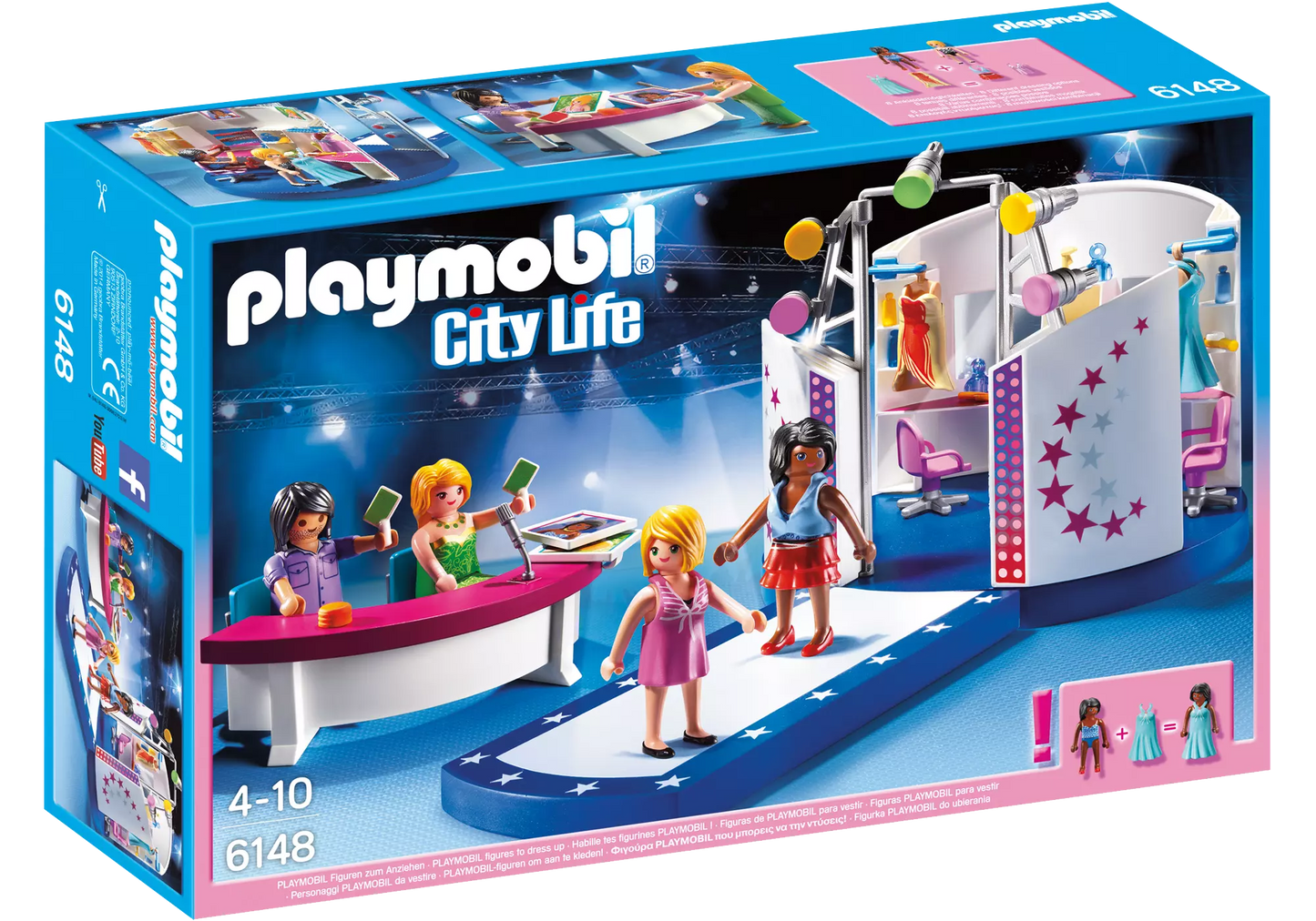 Playmobil 6148 City Life Model-Casting auf dem Laufsteg - plegobil