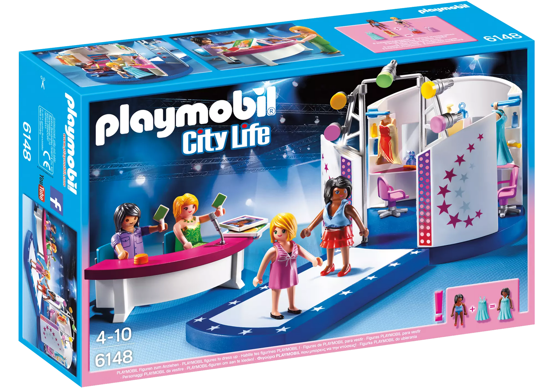 Playmobil 6148 City Life Model-Casting auf dem Laufsteg - plegobil