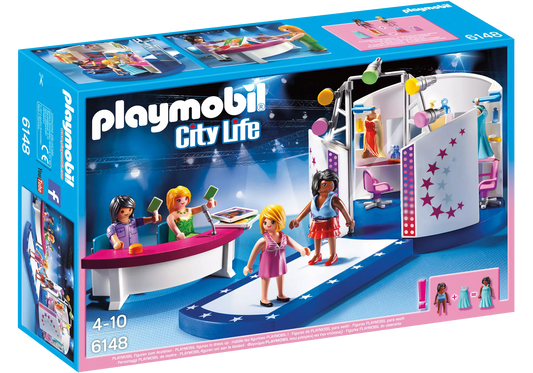 Playmobil 6148 City Life Model-Casting auf dem Laufsteg - plegobil
