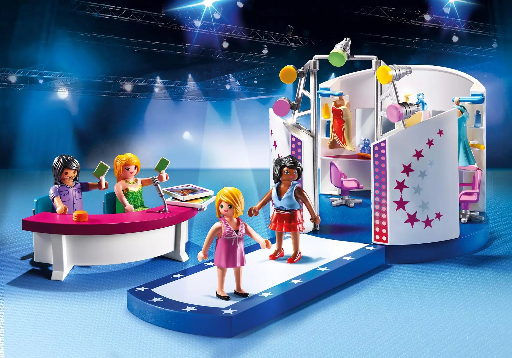 Playmobil 6148 City Life Model-Casting auf dem Laufsteg - plegobil