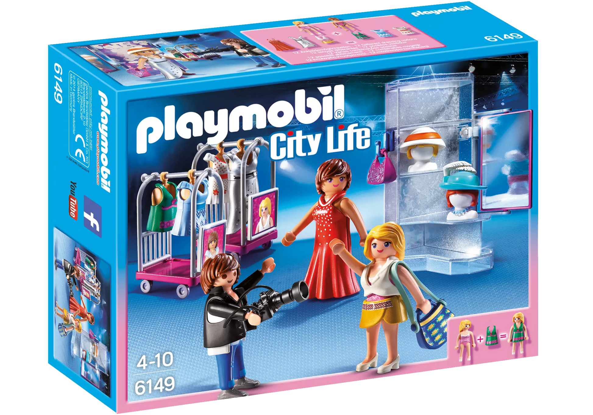 Playmobil 6149 City Life Modenschau mit Fotoshooting - plegobil
