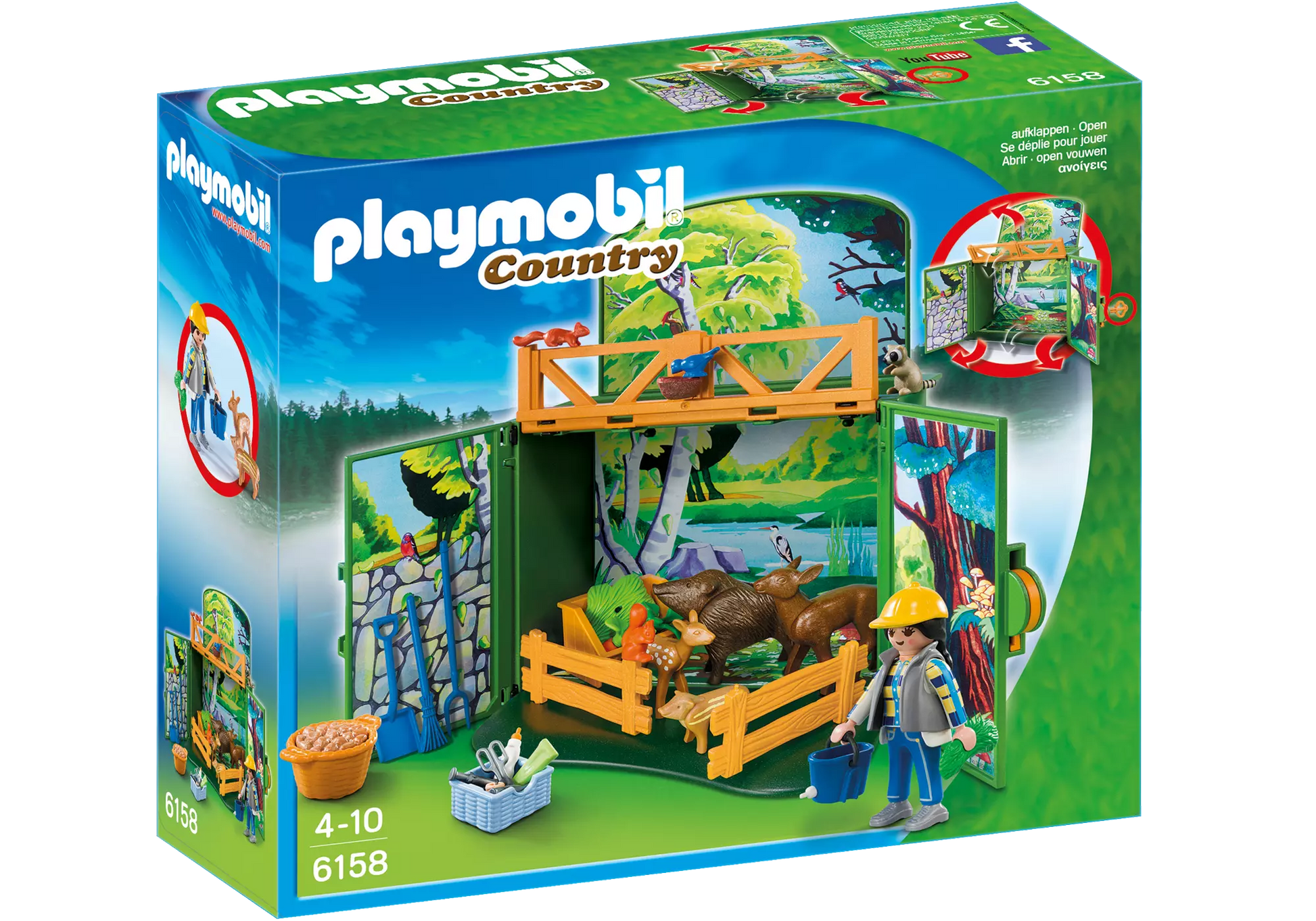 Playmobil 6158 Country Waldtierfütterung - plegobil