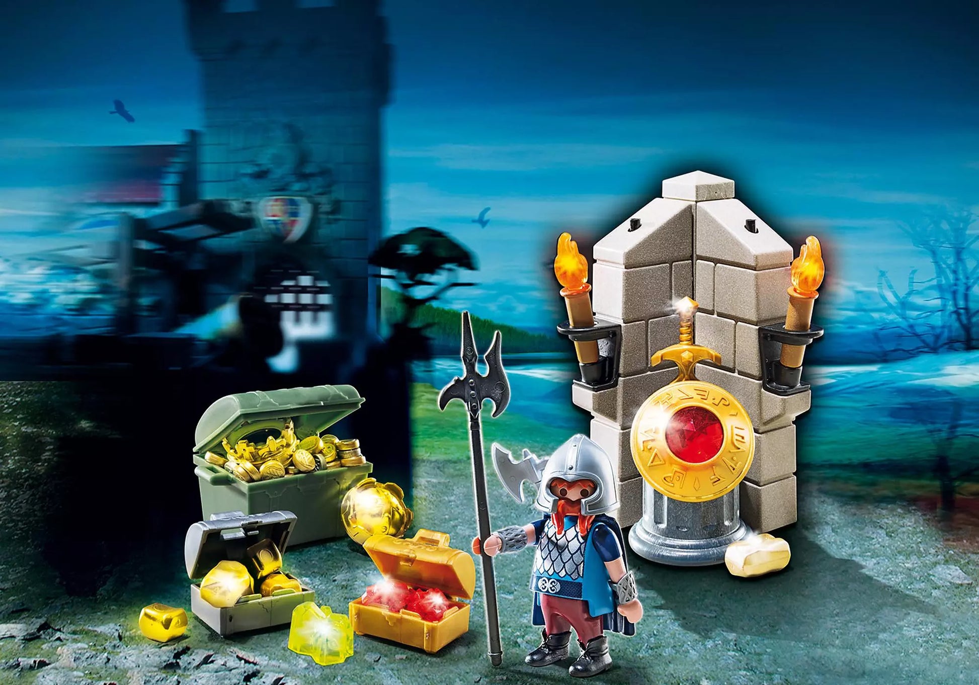 Playmobil 6160 Knights Wächter des Königsschatzes - plegobil