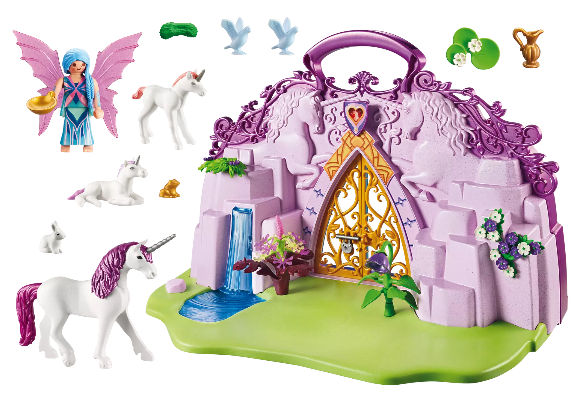 Playmobil 6179 Fairies Einhornköfferchen Feenland - plegobil