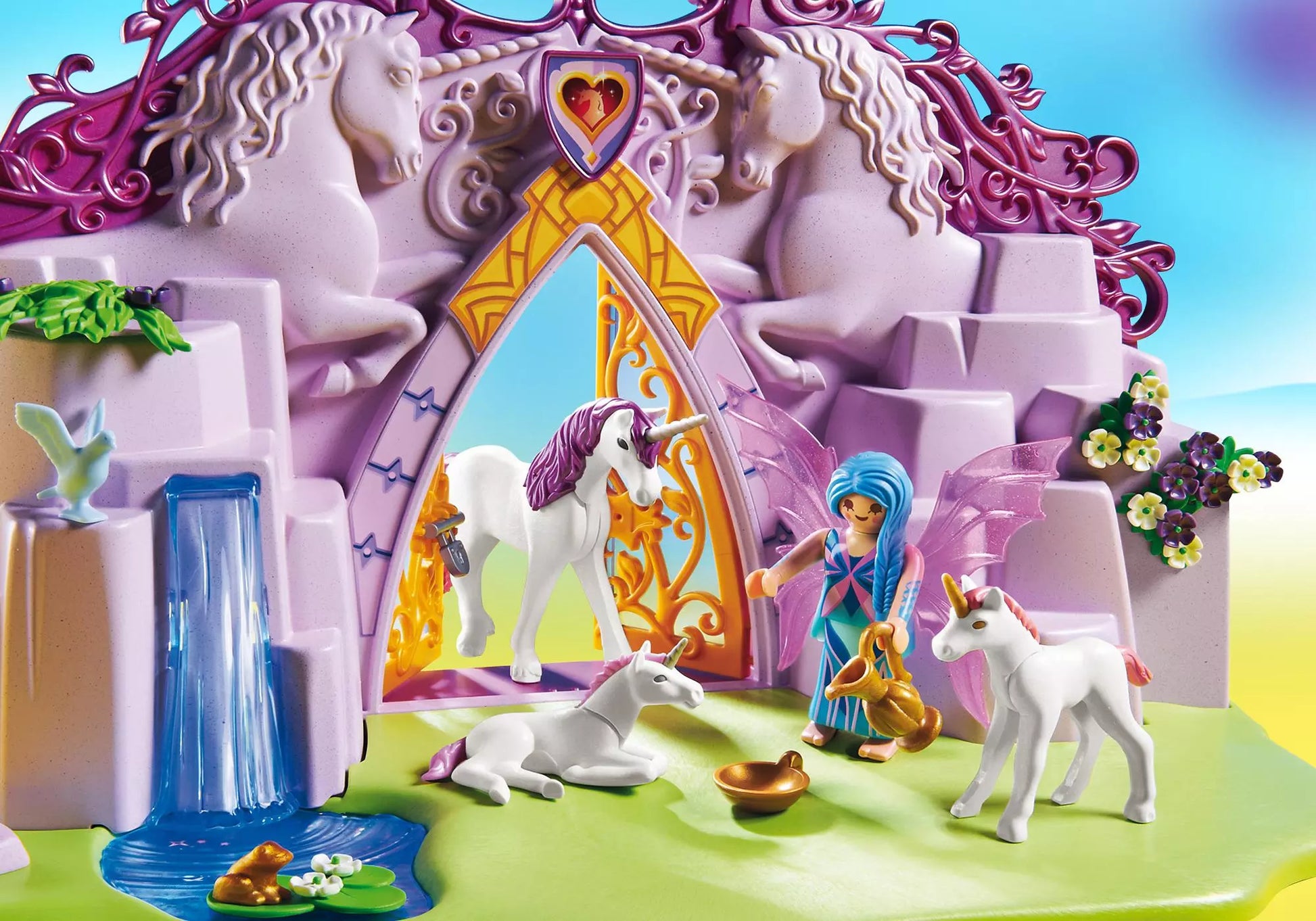 Playmobil 6179 Fairies Einhornköfferchen Feenland - plegobil