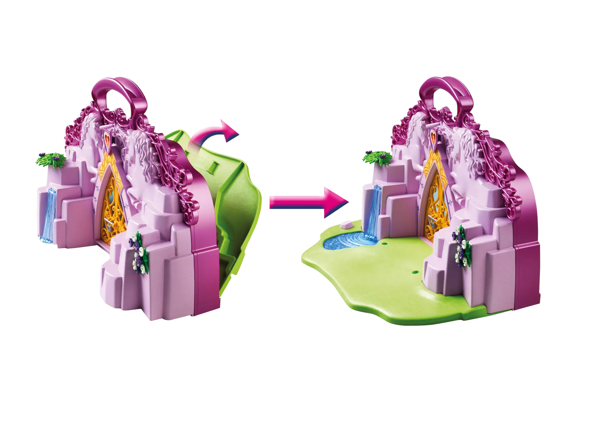 Playmobil 6179 Fairies Einhornköfferchen Feenland - plegobil