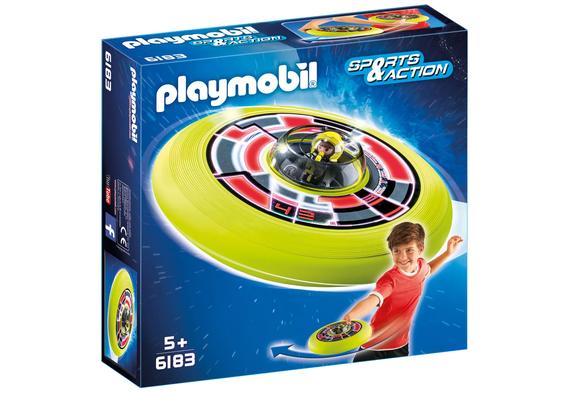 Playmobil 6183 Sports & Action Kosmische Flugscheibe - plegobil